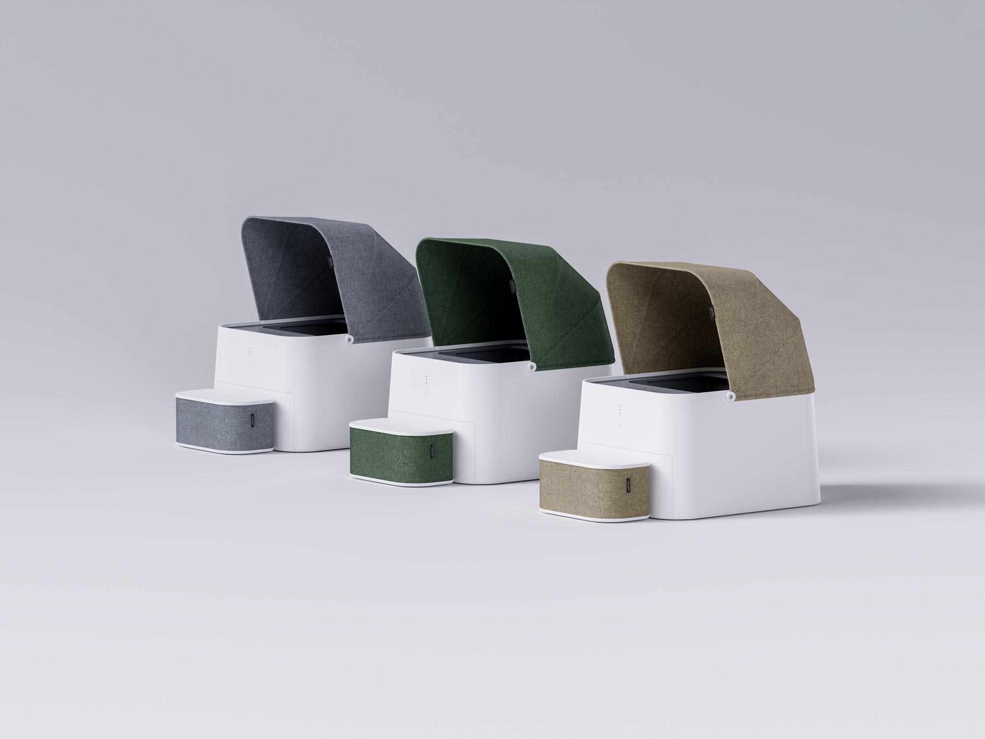 Pluto Square Cat Litter Cube hs²